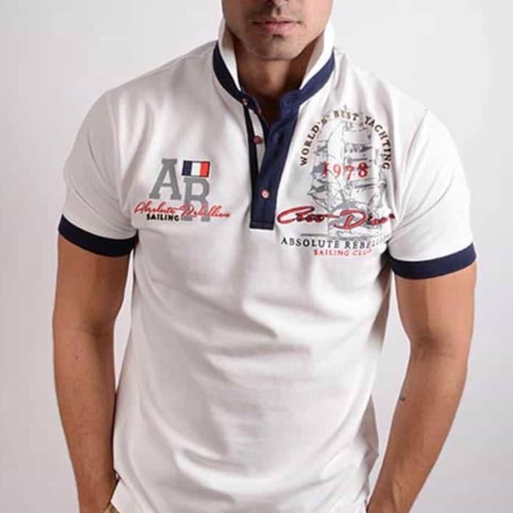Absolute Rebellion Polo Admiral White